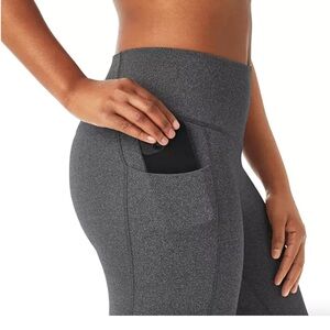 NWT Members mark Women's Gray High-Waisted ankle Leggings